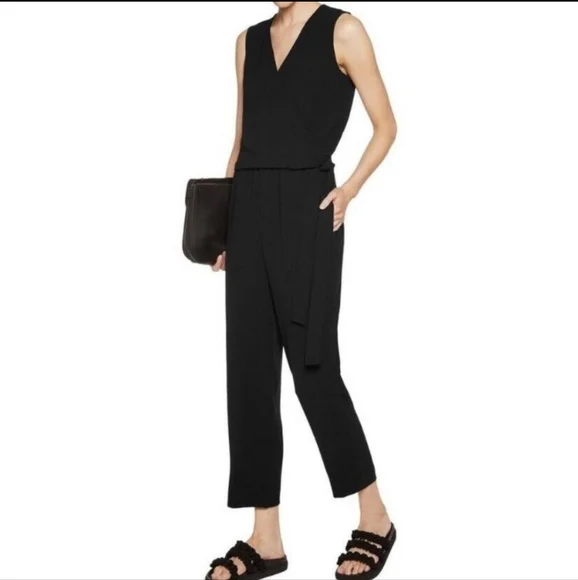 Theory | Pants & Jumpsuits | Theory Alvmie Admiral Crepe Jumpsuit 